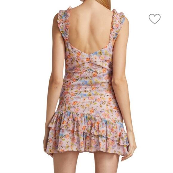 Loveshackfancy Desra Mini Dress Pastel Confetti - Picture 2 of 9